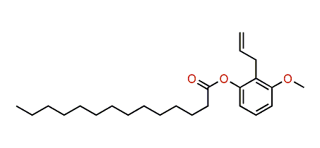 2-Allyl-3-methoxyphenyl tetradecanoate